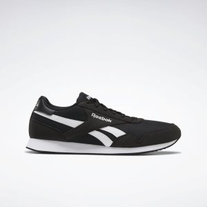 Adidasy Męskie Reebok Royal Classic Jogger 3.0 Czarne/Białe/Czarne PL 57KAQFY